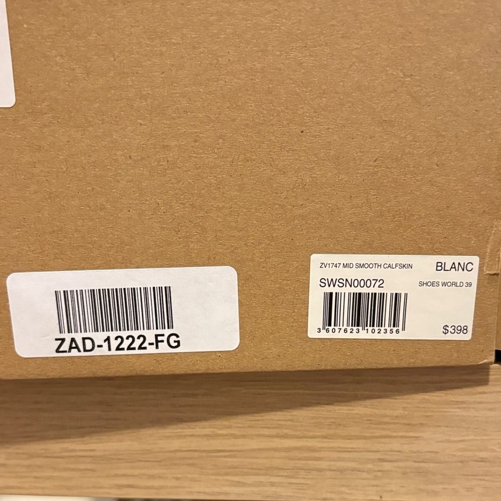 Zadig & Voltaire Women’s White and Black Sneakers - Picture 9 of 10